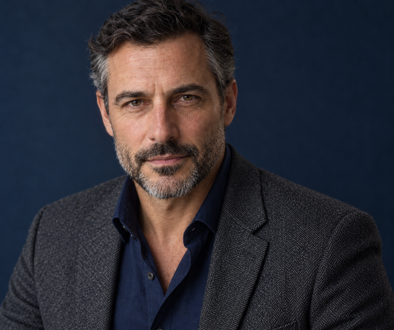 AI-generated portrait of fictional spokesperson Matteo Ward